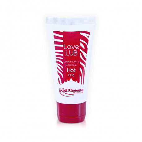 Love Lub Hot Lubrificante Corporal 60g La Pimienta - ShopSensual