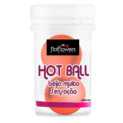 Hot Ball Beija Muito Sensação Hot Flowers - ShopSensual
