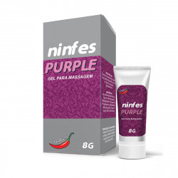 Ninfes Purple Gel Adstringente Corporal 8g Chillies - ShopSensual