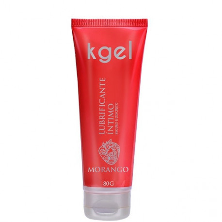KGel Lubrificante Intimo Morango 80g - ShopSensual