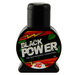 Black Power Eletrizante Comestível 15G Pepper Blend - ShopSensual