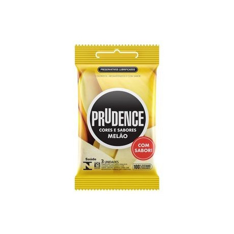 Preservativos Cores e Sabores Melão Prudence - ShopSensual