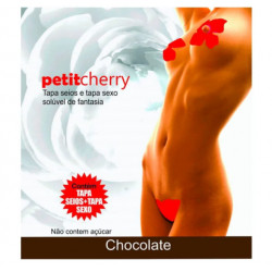Conjunto Solúvel Sabor Chocolate de Fantasia sem Costura de Gelatina Petit Cherry - SopSensual