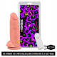 Prótese Realística Vibro Escroto e Ventosa Kong 18,5 X 4,5cm La Pimienta - ShopSensual