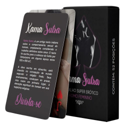 Baralho Kama Sutra Super Erotico Lésbica 55 Cartas Copag - ShopSensual