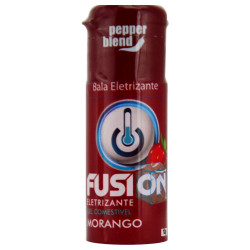 Fusion Eletrizante Gel Comestível Morango 12ml Pepper Blend - ShopSensual
