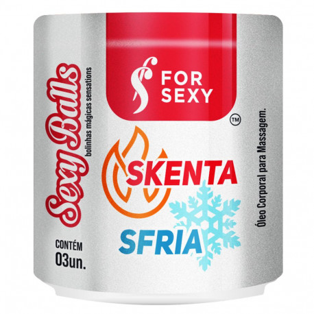 Sexy Balls Skenta Sfria com 3 unidades For Sexy - ShopSensual