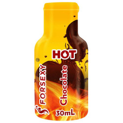 Gel Hot Comestível Saboroso Chocolate 30Ml For Sexy - ShopSensual