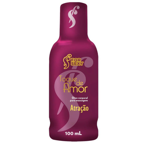 Toque de Amor Atração Óleo para Massagem 100ml For Sexy - ShopSensual