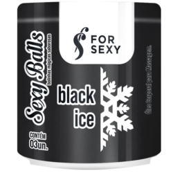 Bolinhas Mágicas Saborosas Black Ice Sexy Balls 03 Unidades For Sexy - ShopSensual