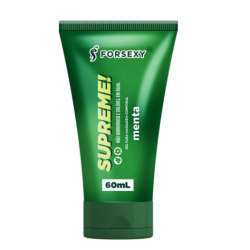 Supreme Lubrificante Aromático Menta 60ml For Sexy - ShopSensual