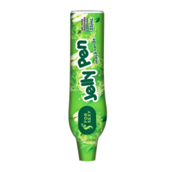 Jelly Pen Caneta Comestível Maça Verde 35ml For Sexy - ShopSensual