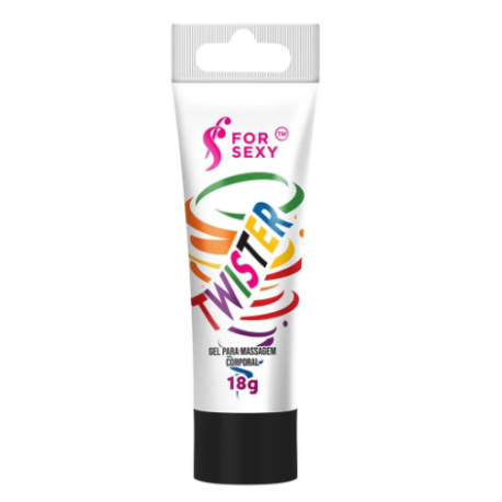 Twister Gel para Massagem Corporal 18g For Sexy - ShopSensual