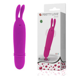 Vibrador Mini Orelhas do Coelho Boyce Pretty Love - ShopSensual