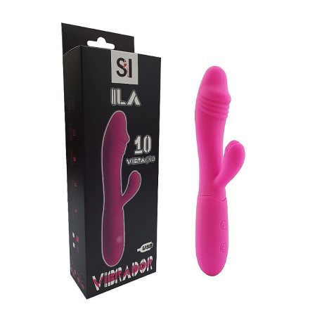 Vibrador de Ponto G e Clitóris ILA Recarregável - ShopSensual