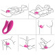 Vibrador de Casal com controle Remoto Ariel SI - ShopSensual