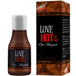 Gel Comestível Love Hot Canela 35 ML - ShopSensual