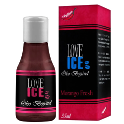 Gel Comestivel Love Ice Morango 35 ML - ShopSensual