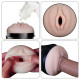 Masturbador Vagina em Cyberskin com Vibrador Mini Lanterna 20,4 x 7,8cm - ShopSensual