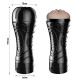 Masturbador Vagina em Cyberskin com Vibrador Mini Lanterna 20,4 x 7,8cm - ShopSensual