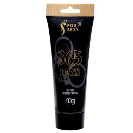 365 Days Gel Excitante Pulsa E Vibra 18G For Sexy - ShopSensual