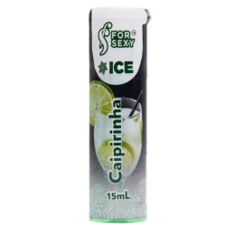 Gel Ice Comestível Saboroso Caipirinha 15Ml For Sexy - ShopSensual