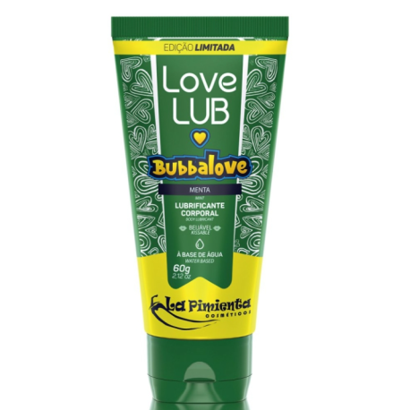 Lubrificante Love Lub Bubbalove Menta 60gLa Pimienta - ShopSensual