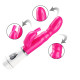 Vibrador de Ponto G e clitóris Jelly Recarregável 16 cm