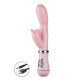 Vibrador de Ponto G e Clitóris Jelly Recarregável