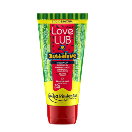 Lubrificante Love Lub Bubbalove Melancia 60gLa Pimienta - ShopSensual