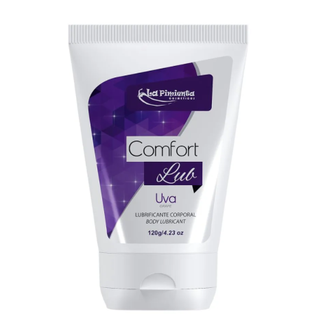 Lubrificante Comfort Lub Beijável Uva 120g La Pimienta - ShopSensual