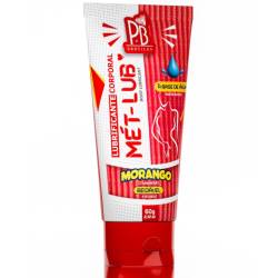Lubrificante Mét Lub Morango 60g