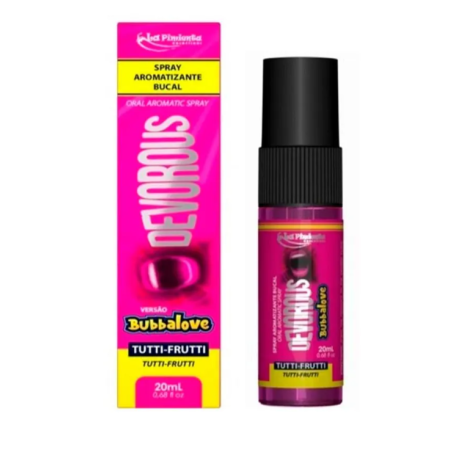 Devorous Bubbalove Spray Dessensibilizante Bucal Tutti Frutti 20 ml La Pimienta - ShopSensual