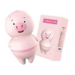 Estimulador Clitoriano Vai e Vem em Formato de Porco - ShopSensual