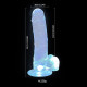 Dildo Realístico com LED colorido 18,5 x 3,6 Cm - ShopSensual