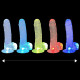 Dildo Realístico com LED colorido 18,5 x 3,6 Cm - ShopSensual