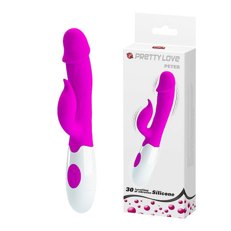 Vibrador de Ponto G e Clitóris Peter Pretty Love - ShopSensual