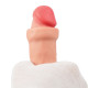 Pênis Realístico com ventosa Removível e Dupla Camada 17,5cm - ShopSensual