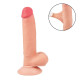 Pênis Realístico com ventosa Removível e Dupla Camada 17,5cm - ShopSensual