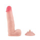 Pênis Realístico com Dupla Camada 20,0x4,0cm - ShopSensual