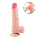 Pênis Realístico com Dupla Camada 20,0x4,0cm - ShopSensual