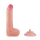 Pênis Super Realístico Dupla Camada Ventosa 18,3 X 3,4 cm - ShopSensual