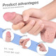 Prótese Realística Dick 21,3 X 3,5 cm - ShopSensual
