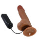 Pênis Realístico com Vibrador - Catoblepas - 20,6 X 4,4 cm - ShopSensual