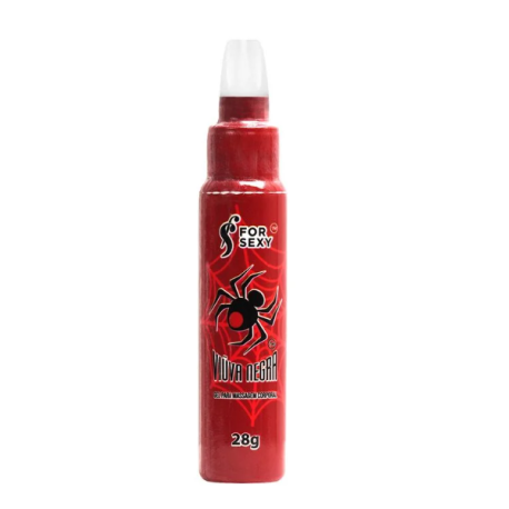 Viúva Negra Gel Esquenta E Vibra Unissex 28G For Sexy - ShSensual