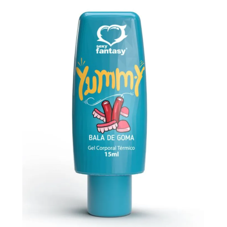 Yummy Gel Térmico Comestível Bala de Goma 15ml Sexy Fantasy - ShopSensual