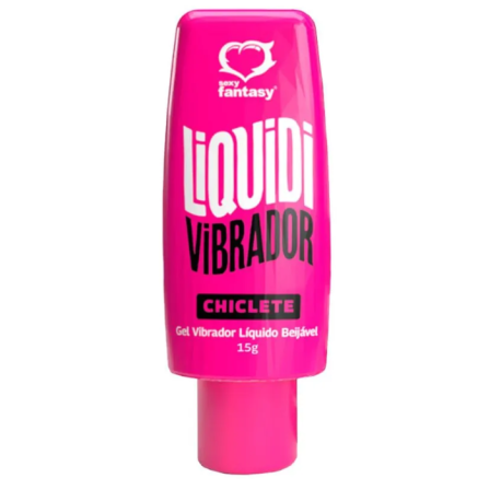 Vibrador Líquido Liquidi 15ml Chiclete Sexy Fantasy - ShopSensual