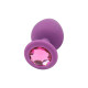 Plug Anal de Silicone - Tamanho P - ShopSensual