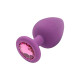 Plug Anal de Silicone - Tamanho P - ShopSensual