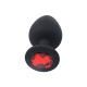 Plug Anal de Silicone - Tamanho P - ShopSensual